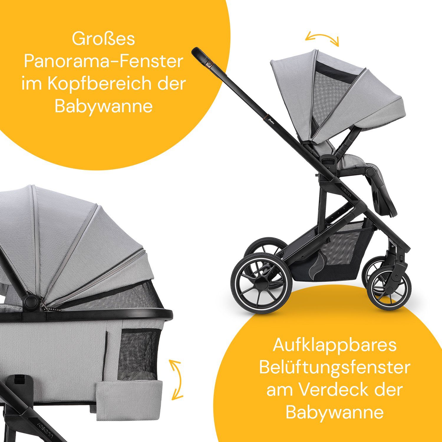 Kombi-Kinderwagen Juntos
