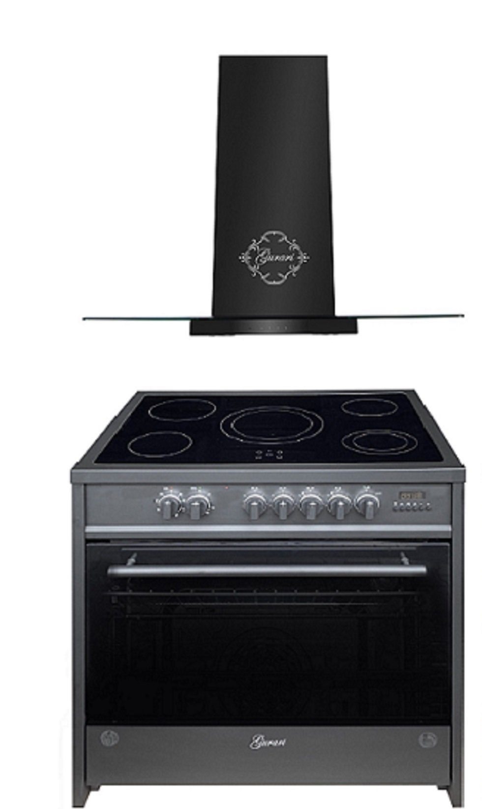 Elektro-Standherd GCH E 912 BL+GCH T 466 90 BL PRIME