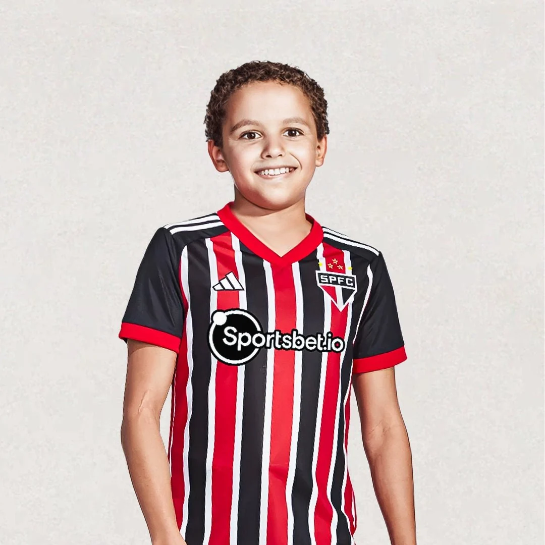 São Paulo FC Away 23/24 kids jersey