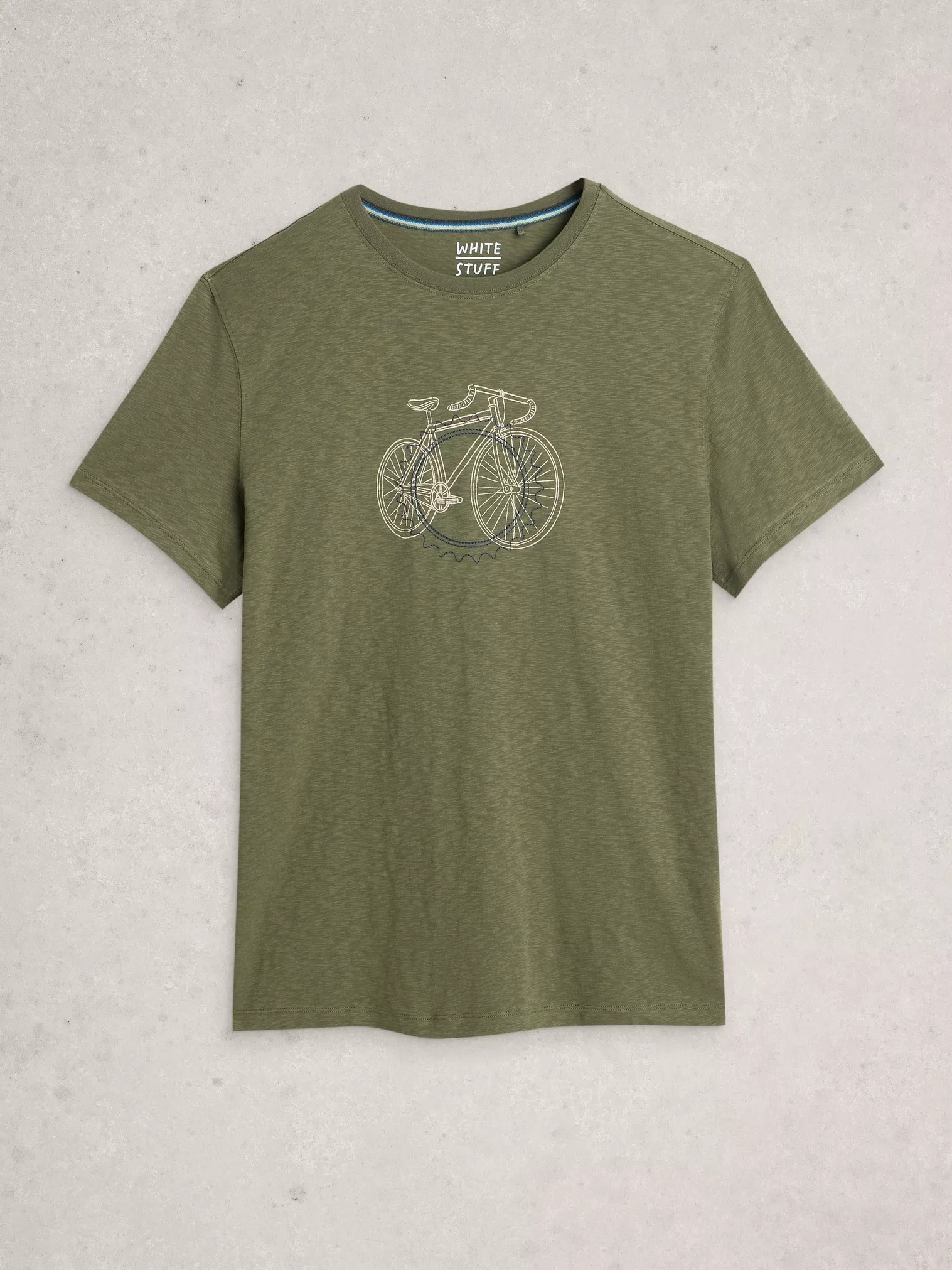 White Stuff Abersoch Bike Graphic T-Shirt