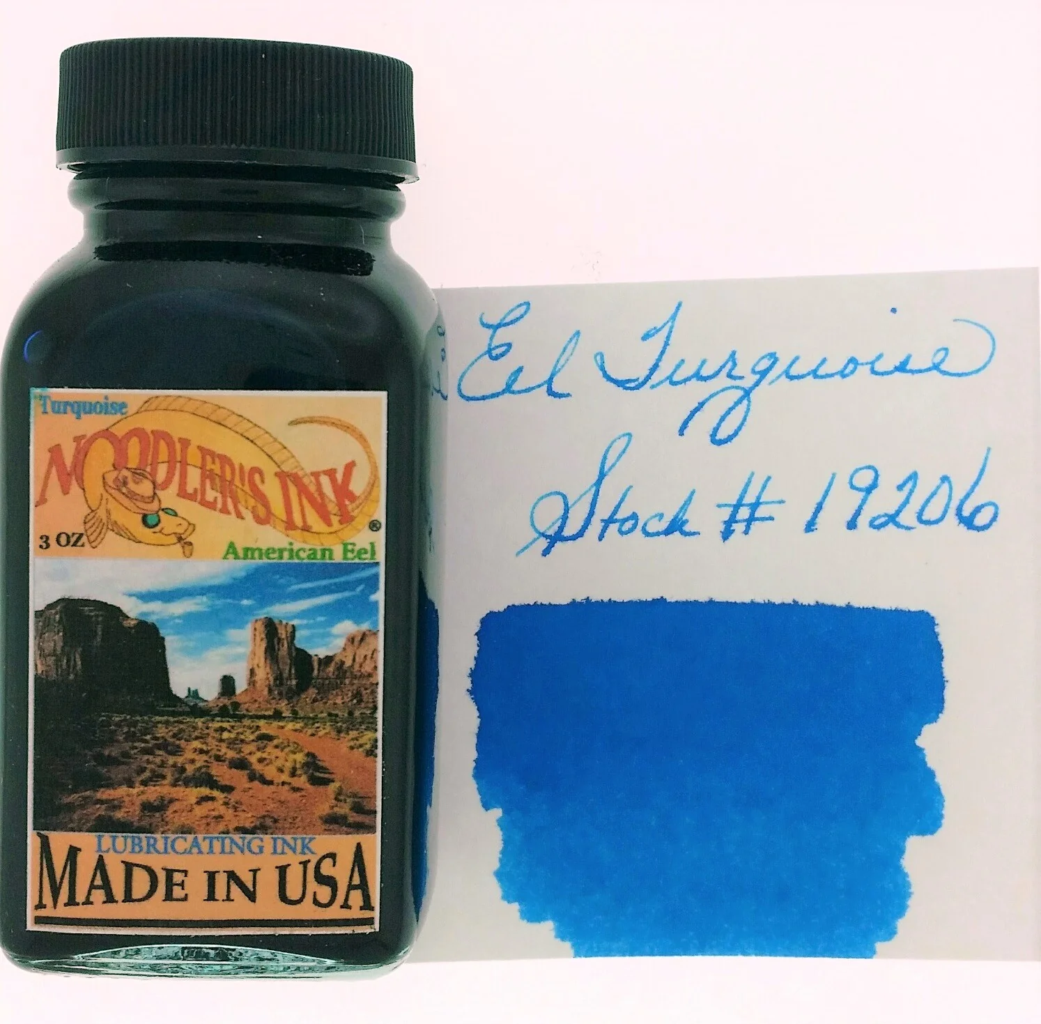 Noodler's Eel Turquoise Fountain Pen Ink