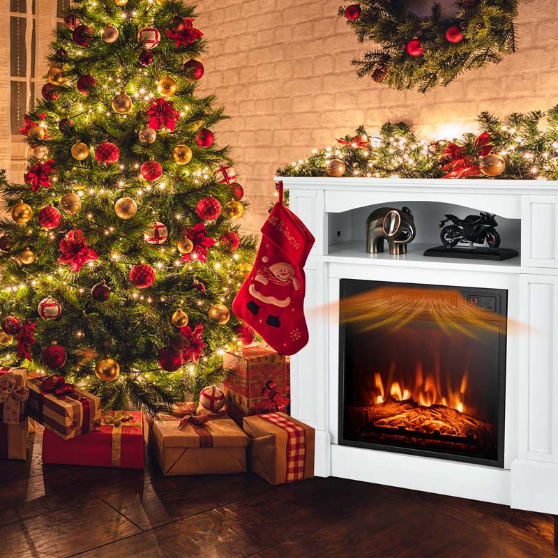 32 inch Electric Fireplace Mantel