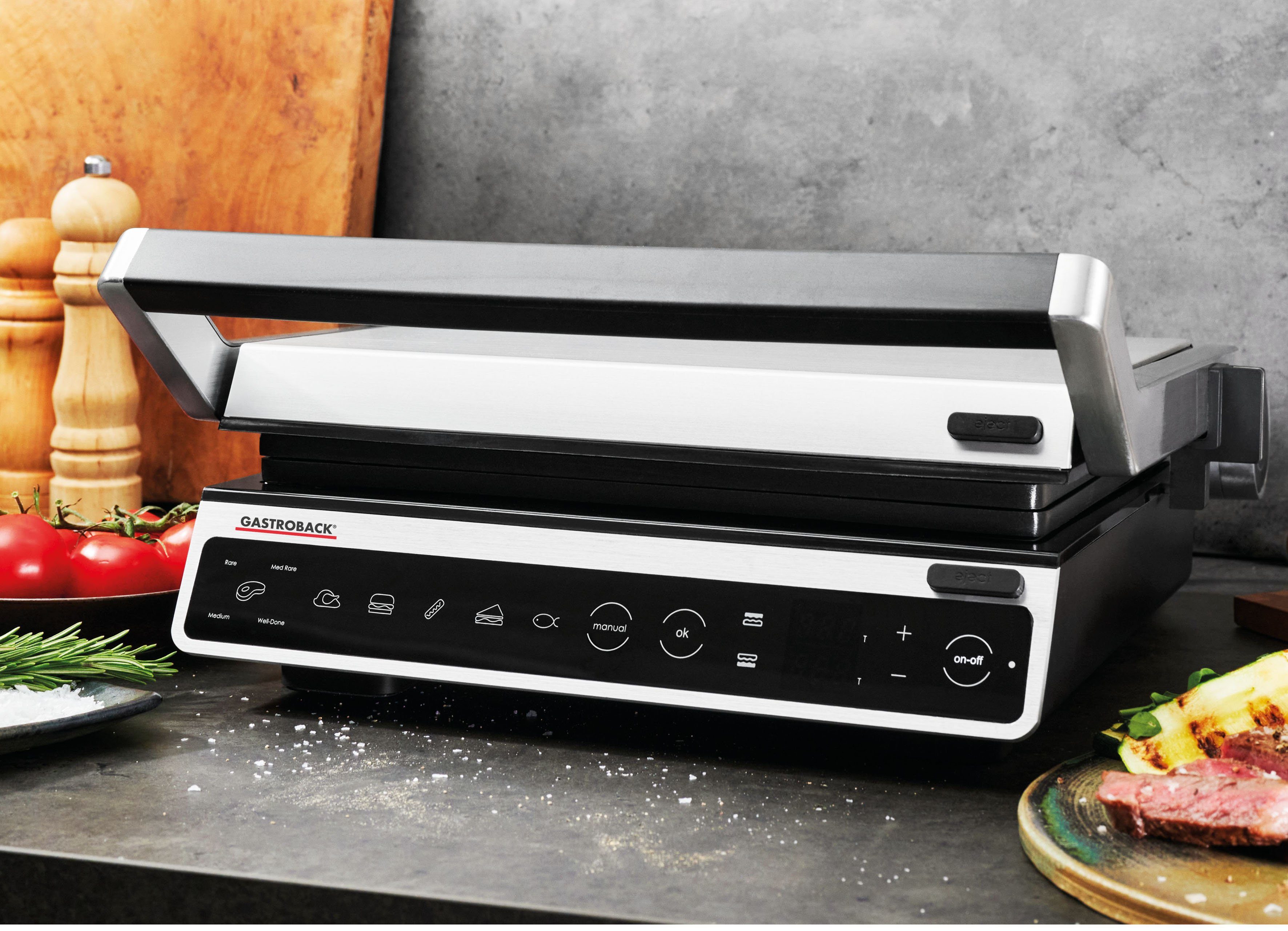 Kontaktgrill 42542 Design BBQ Advanced Smart