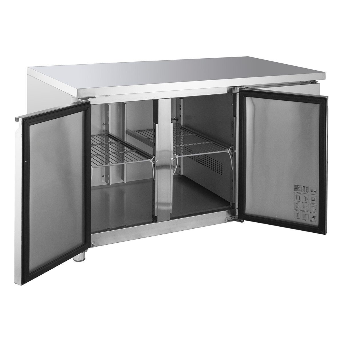 Dönergrill Kühltisch ECO 2/0 GN 1/1 Edelstahl 230 V