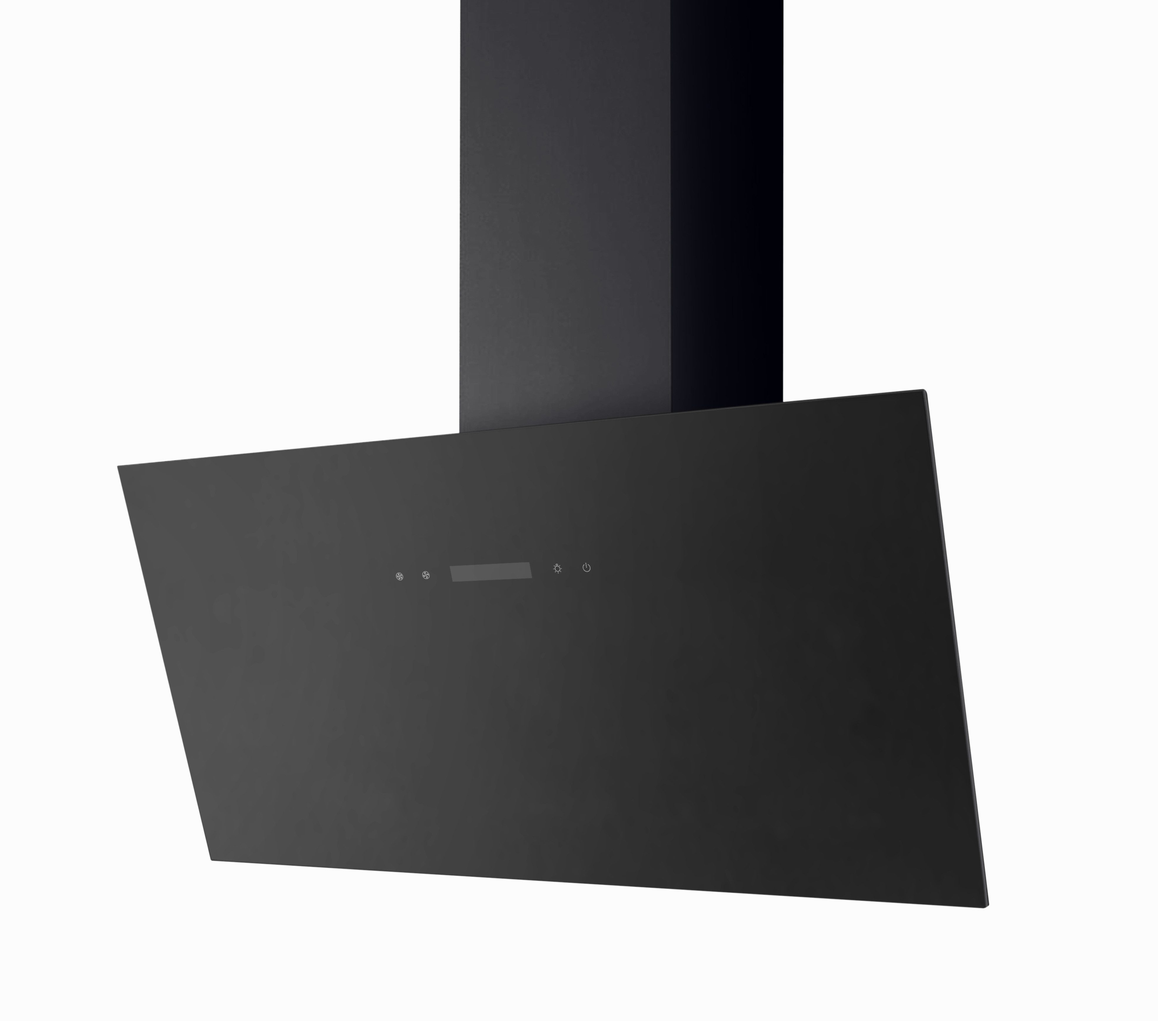 Kopffreihaube KHS34-80 ABT2X 80cm Dunstabzugshaube schwarz mit Timer