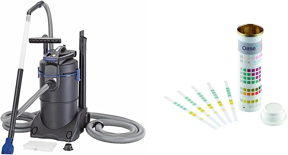 Oase 37102 PondoVac 3, 1600 W, 4000 l/h - Vijverslibzuiger, zwembadstofzuiger voor snelle bodemreiniging, waterbehandeling, voor vijvers van elk type en huishoudelijk gebruik