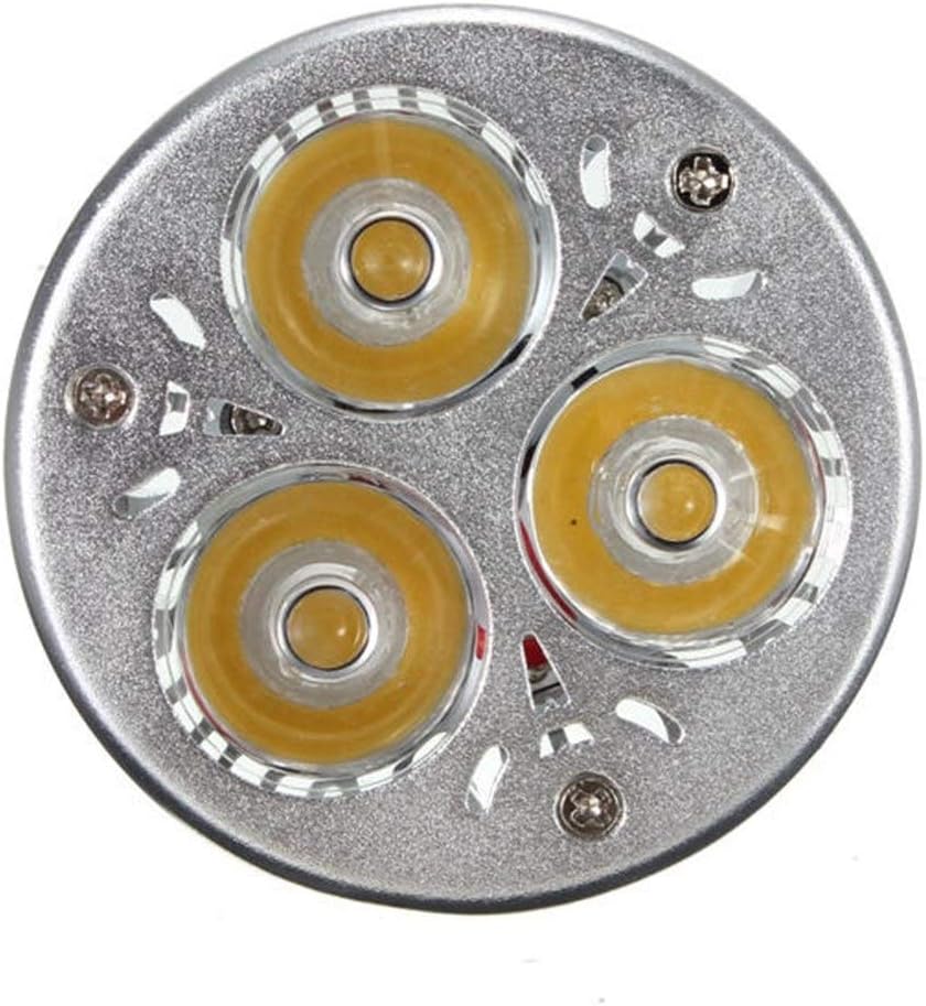 Warmweiß, 10 x GU10, 9 W, 3 LEDs, Spot, Lightt, Leuchtmittel, AC85 – 265 V