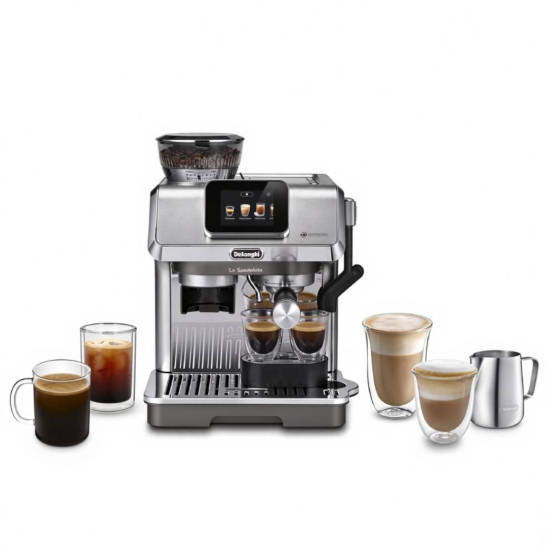 Espressomaschine La Specialista Touch mit integriertem Mahlwerk und Touchscreen für 10 heiße und kalte Getränke