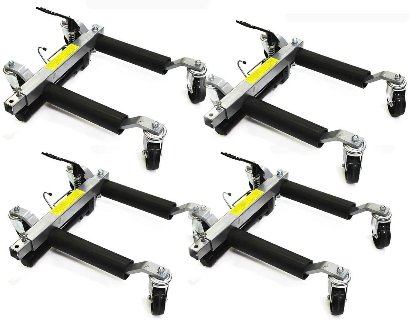 Stark Wheel Dolly Car Skates Vehicle Positioning Hydraulic Tire Jack Truck Rv Trailer Pick Up Dolly Ratcheting Foot Pedal