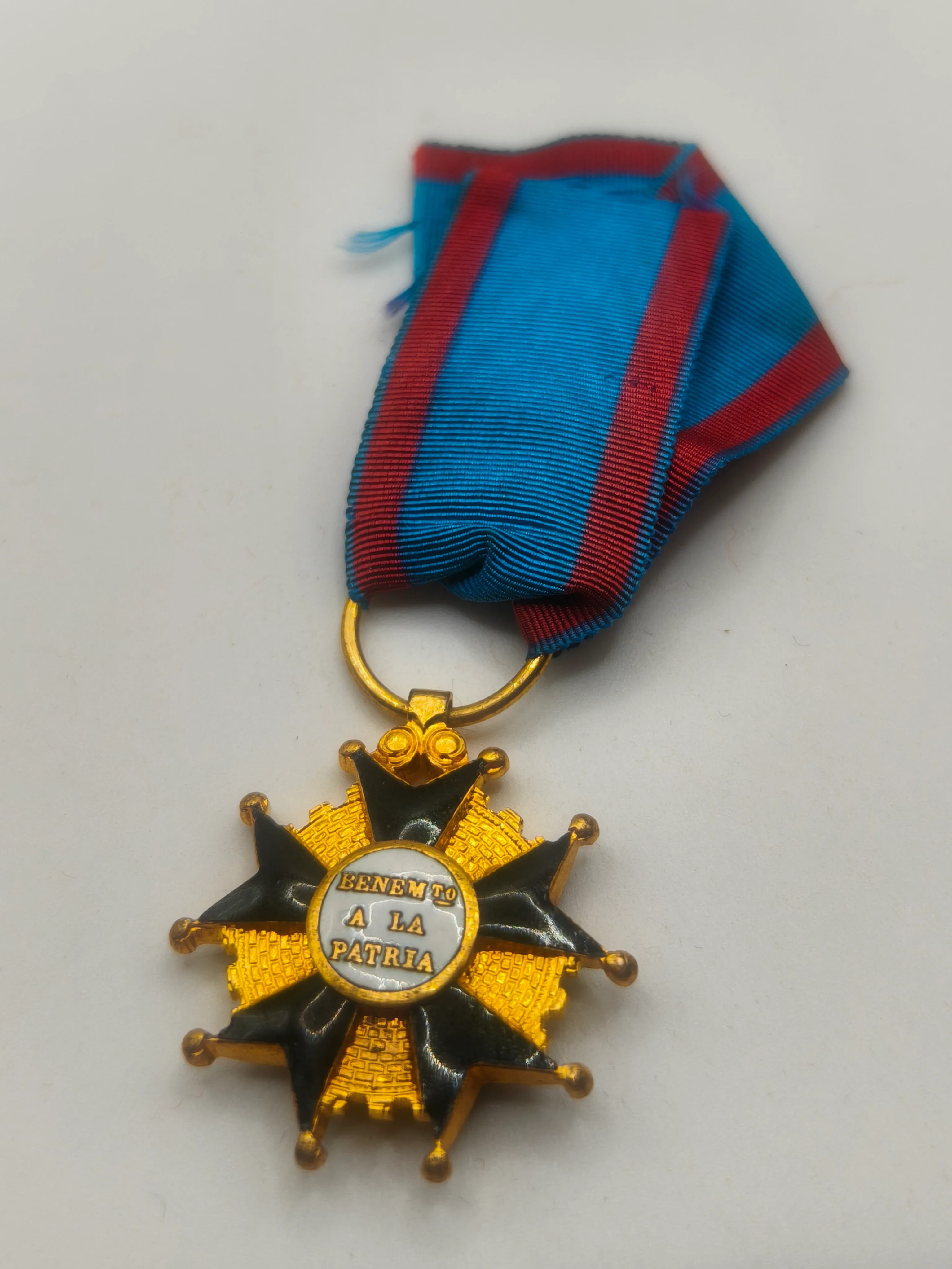 Medalla Benem��rito a la Patria Siglo XIX