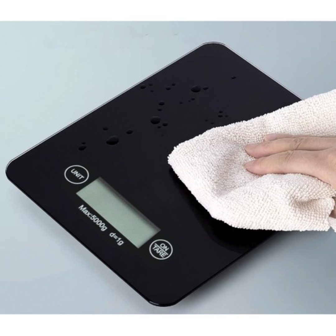 Küchenwaage Elektronische Küchenwaage 5kg mit Tara und LCD-Display.