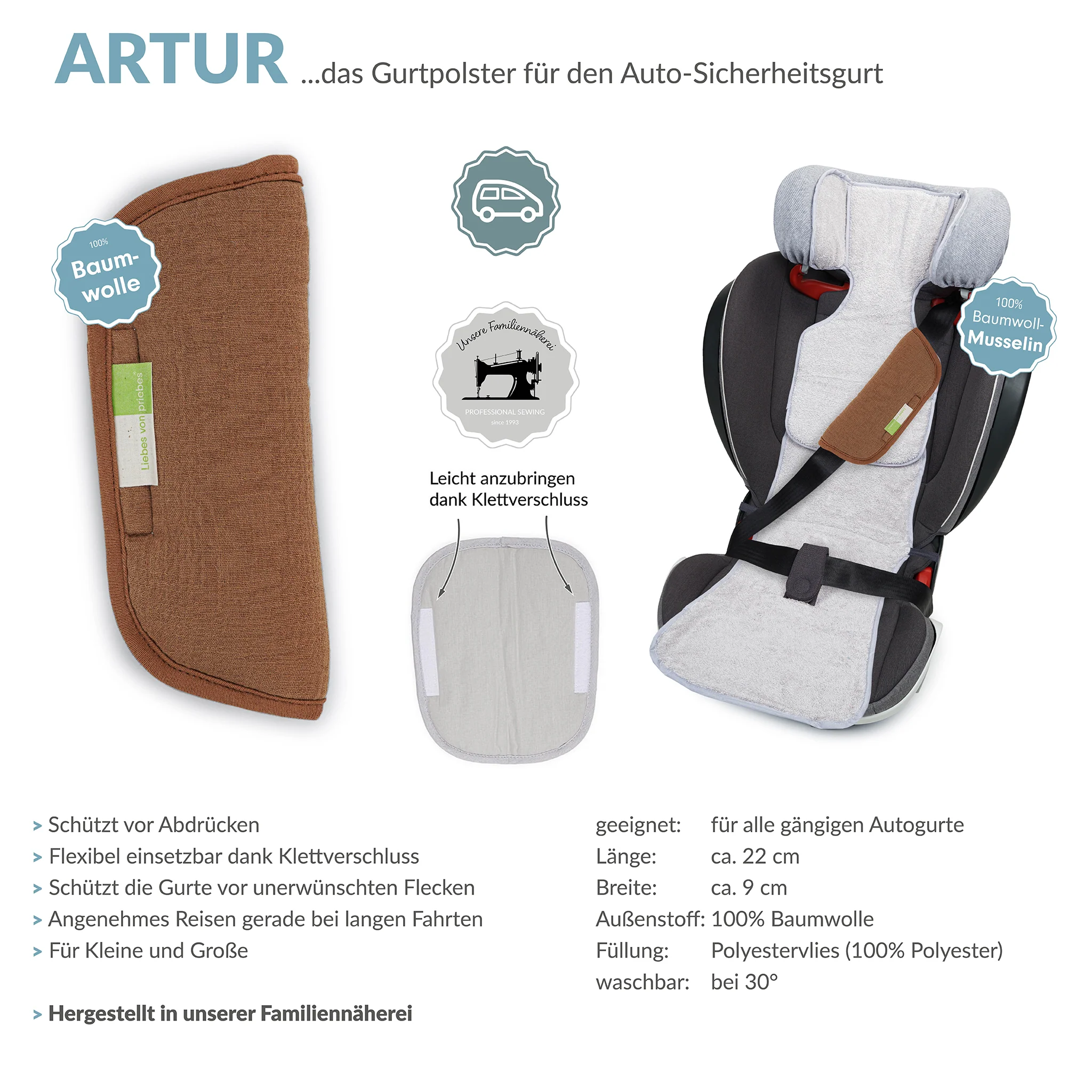 ARTUR Gurtpolster f��r Kinder