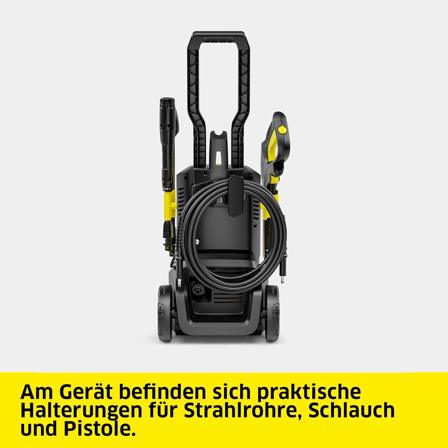 Hochdruckreiniger K 5 FJ 145 bar 500 l/h 40 m²/h 8 m Schlauch Quick Connect Foam Jet Dreckfräser Schaumdüse