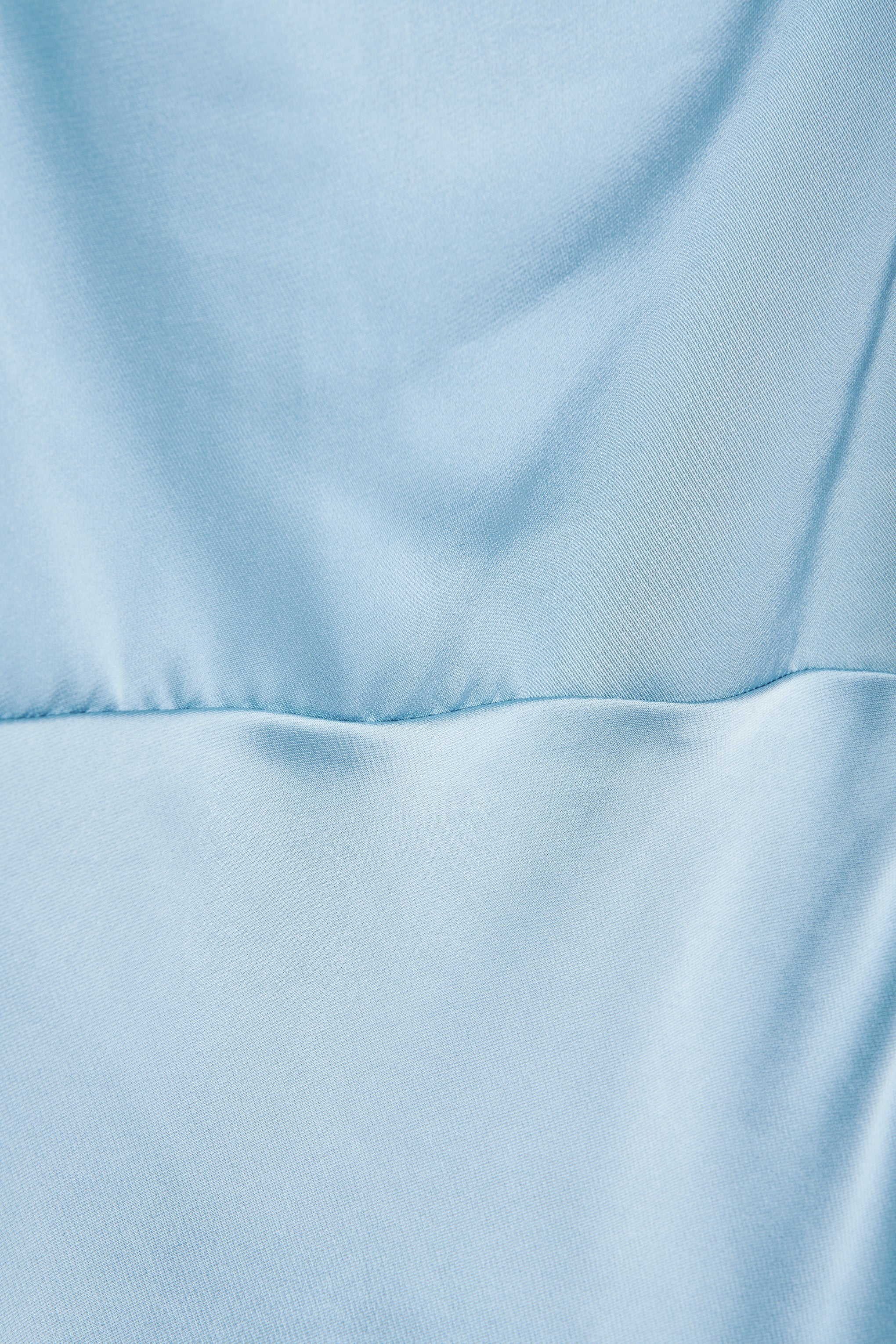 Delphine Dusty Blue Midi Slip Dress