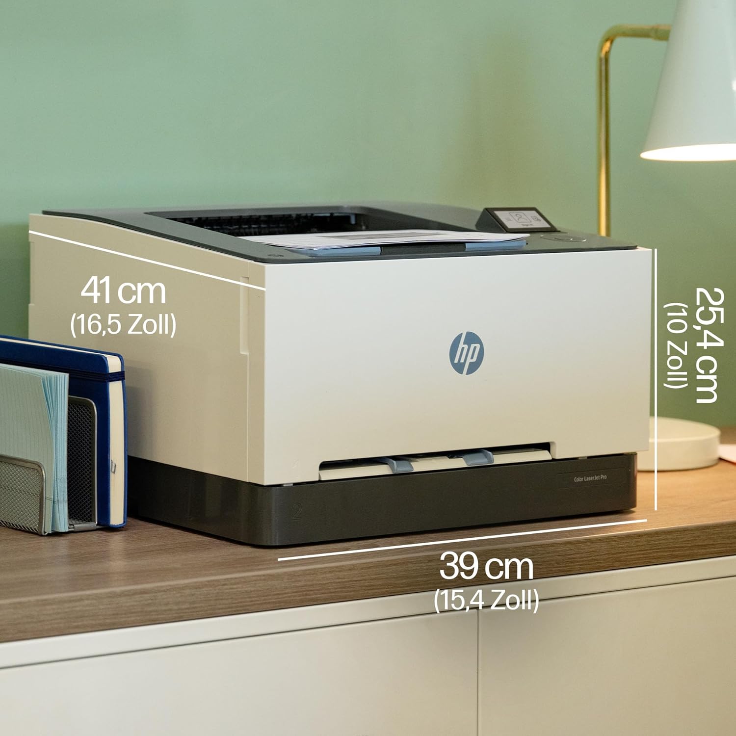HP Color LaserJet Pro MFP 3302fdwg Multifunktions-Farblaserdrucker, Fax, Automatischer beidseitiger Druck, Touchscreen, Wi-Fi, Ethernet, USB, HP Wolf Pro Security