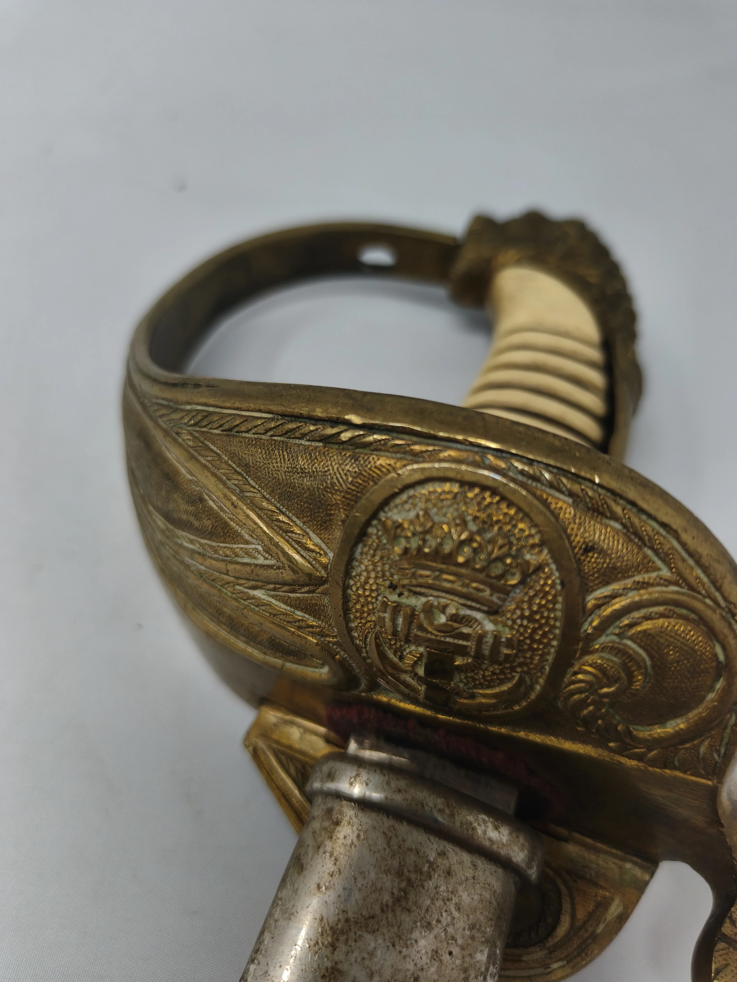 Spanish Marine Ceremonial Saber. Franco's period.