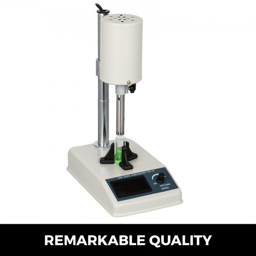 VEVOR Fsh 2A 1000ml Hochgeschwindigkeitshomogenisator Edelstahl Homogenisator Homogenisierer Laborspender 22000U pro min Mechanischer Homogenisator