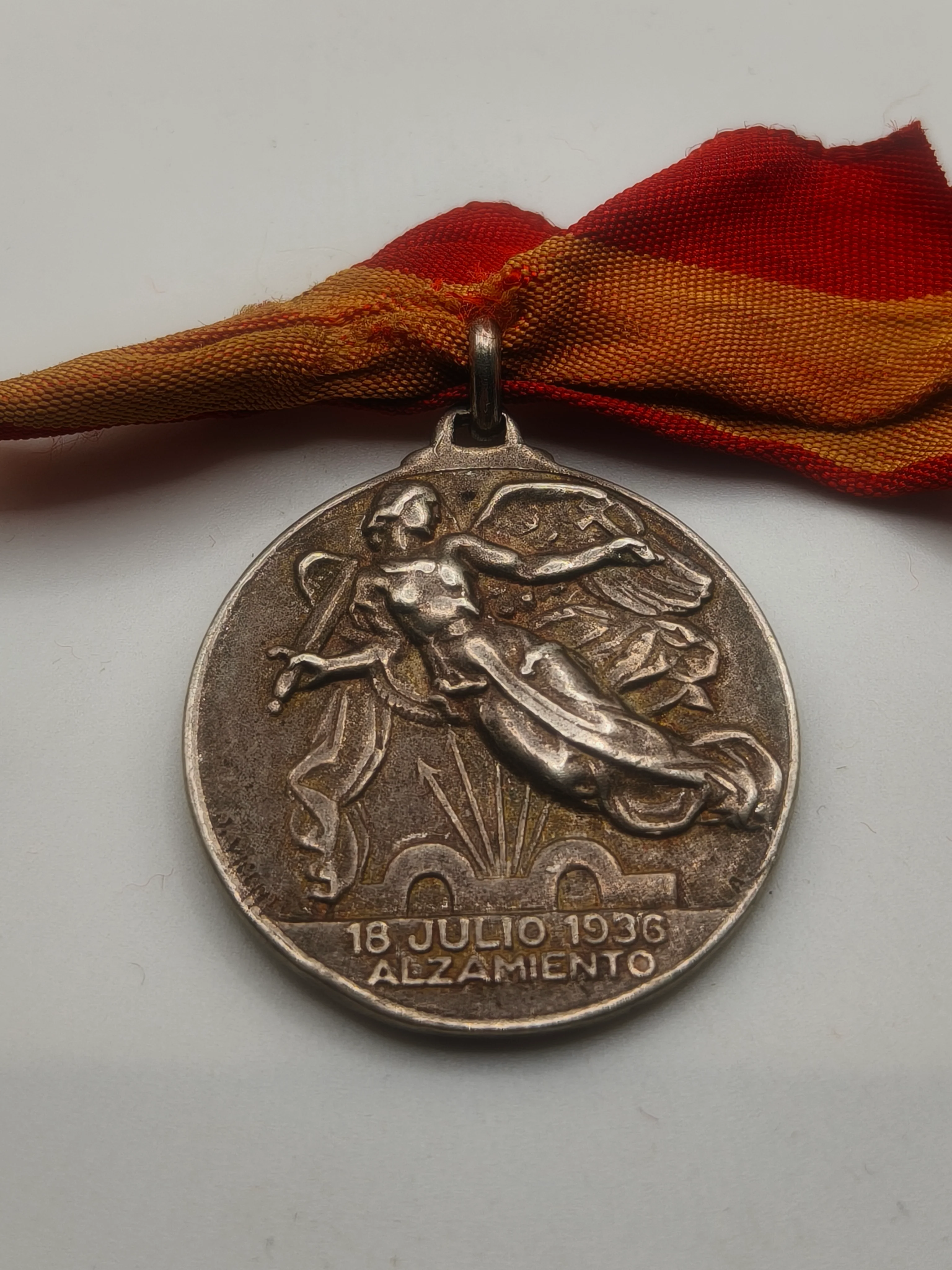 Medalla Plata Alzamiento nacional 1936