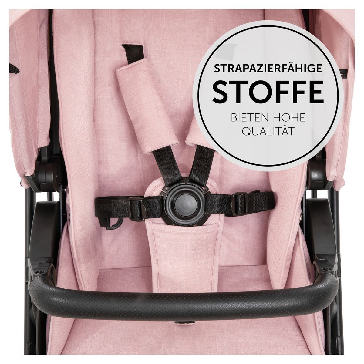 Kombi-Kinderwagen Vision X Trio Set - Melange Rose