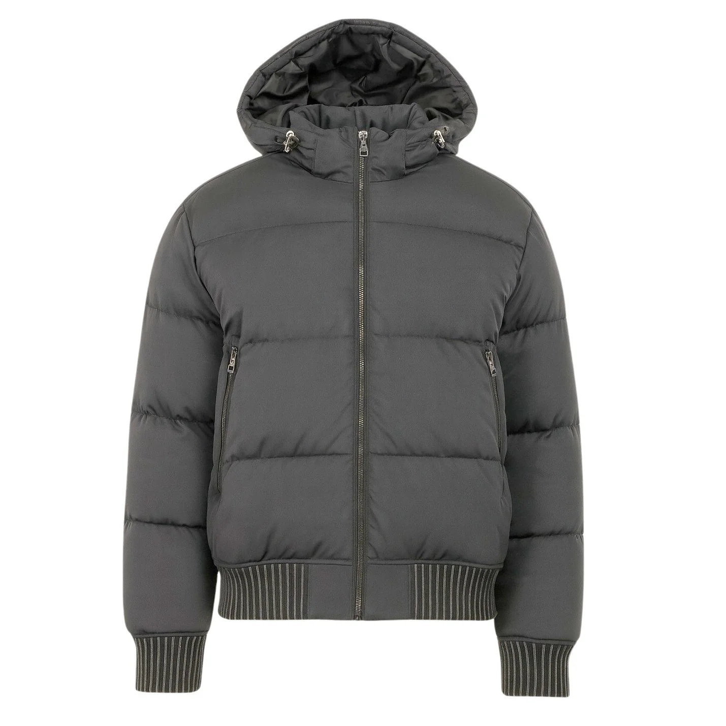 12 Pack Adult Heavyweight Tech Jacket in Grey with Hood