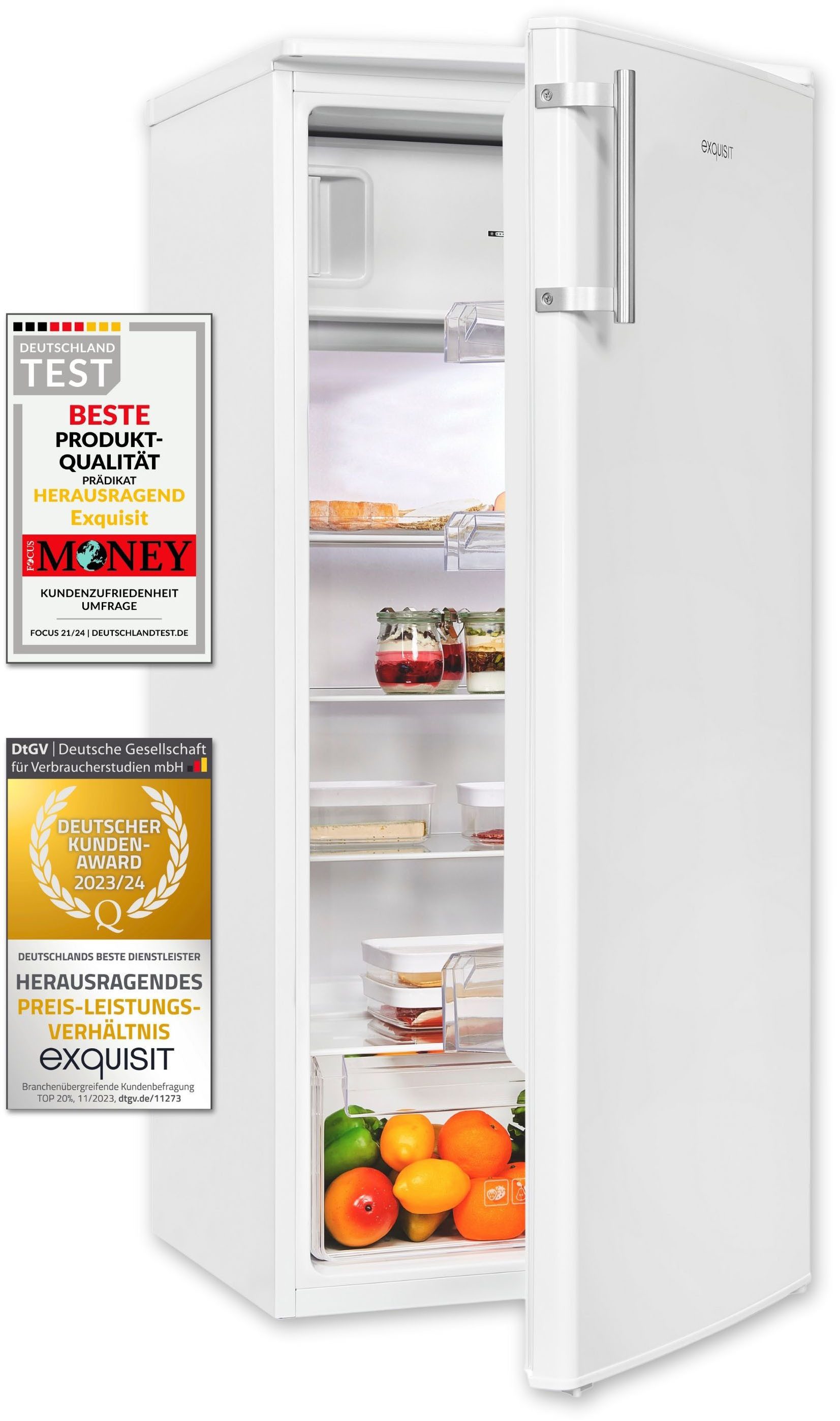 Kühlschrank KS185-4-HE-040E weiss