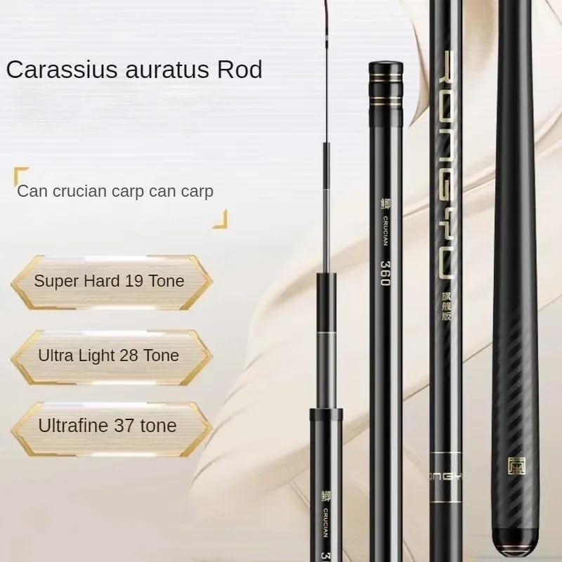 28 Tune 37 19 Ultralight Superfine Telescopic Crucian Carp Fishing Rod Carbon Hand Pole Tackle