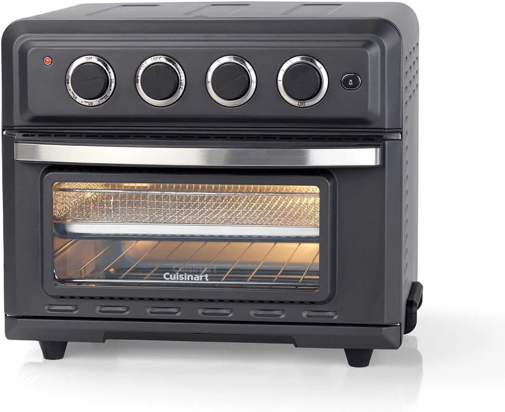 Cuisinart Air Fryer Mini-Ofen, 17L großes Fassungsvermögen, 7 in 1: Frittieren, Braten, Backen, Grillen, Toasties, Toasten & Warmhalten, 2 Kochstufen