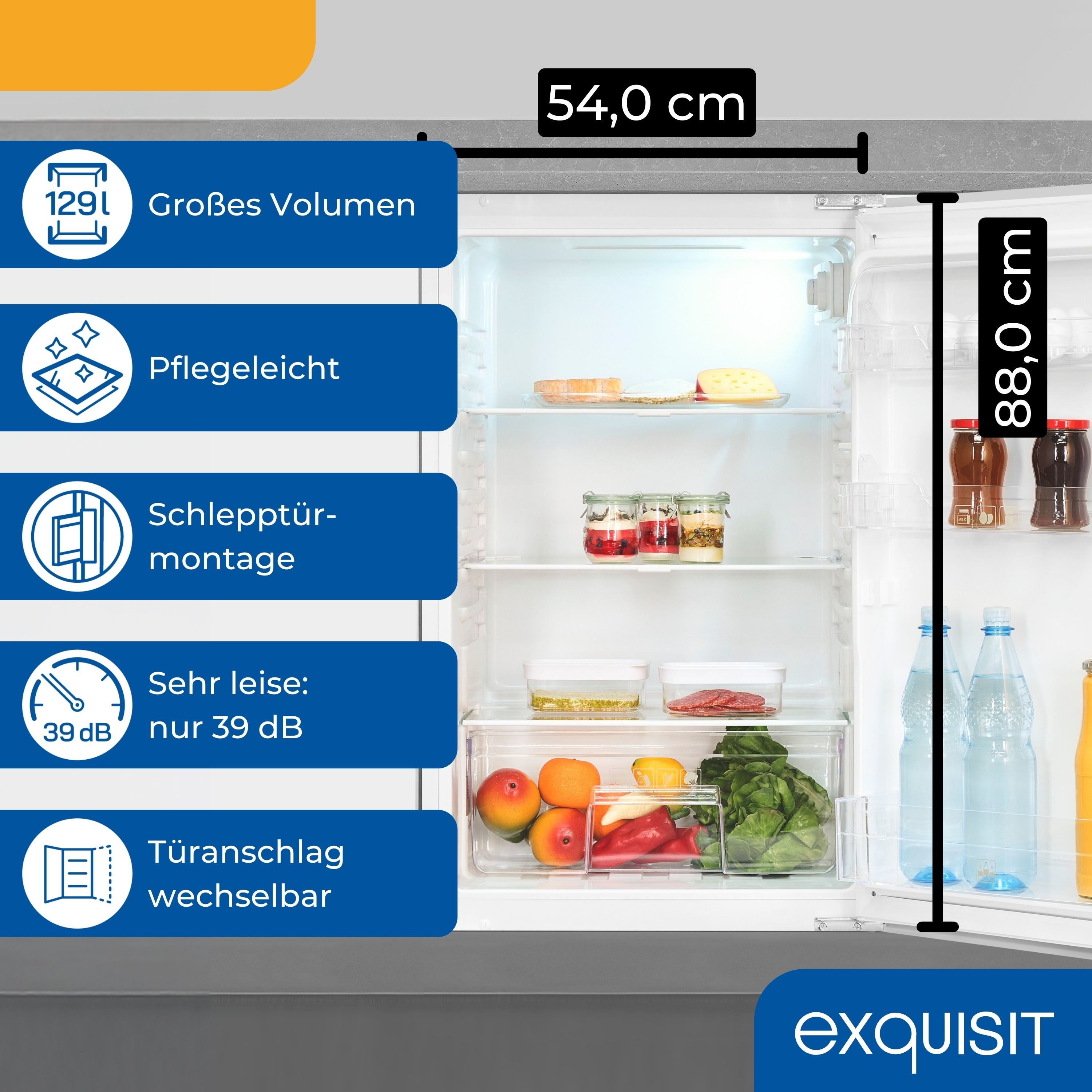 Einbaukühlschrank EKS5131-V-040E