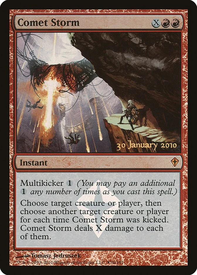 Comet Storm (76) (Prerelease Cards)