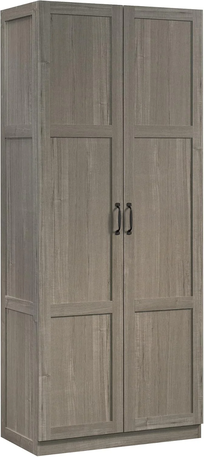 Sauder Select Storage Cabinet, Pantry Cabinet Kitchen Storage with Adjustable Shelves