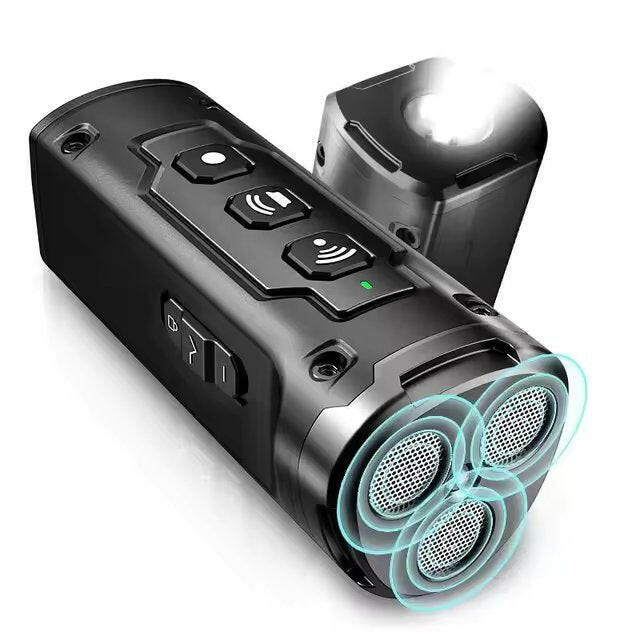 Ultrasonic Dog Training Device �C 3 Sonic Emitters, 50ft Range & LED Flashlight