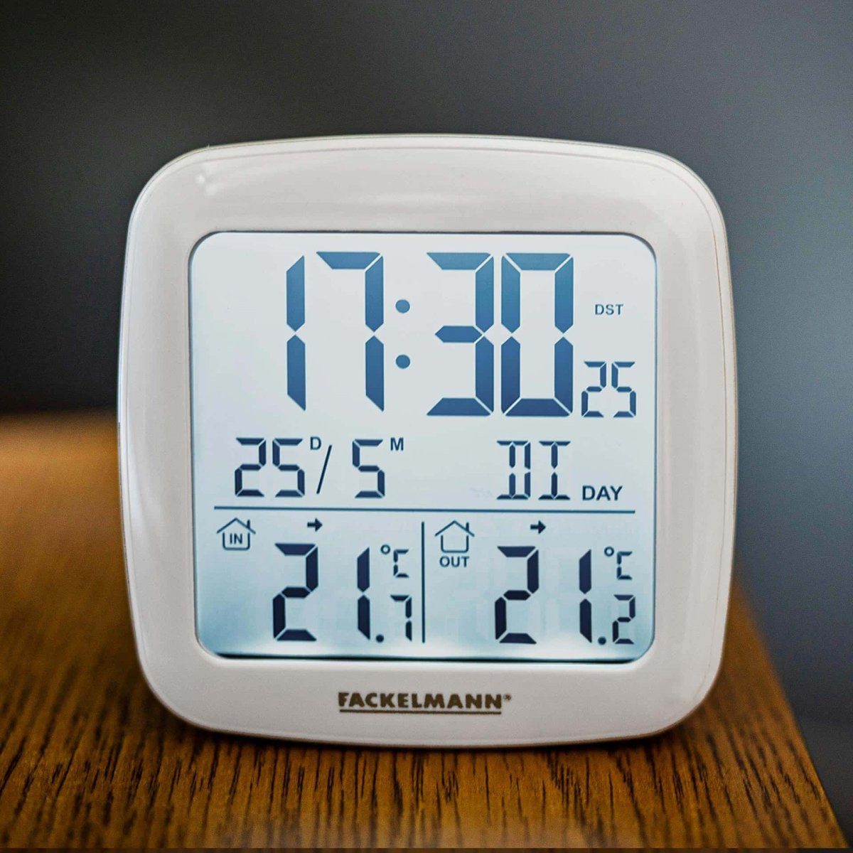 Innenwetterstation Digital Thermometer mit Funkuhr