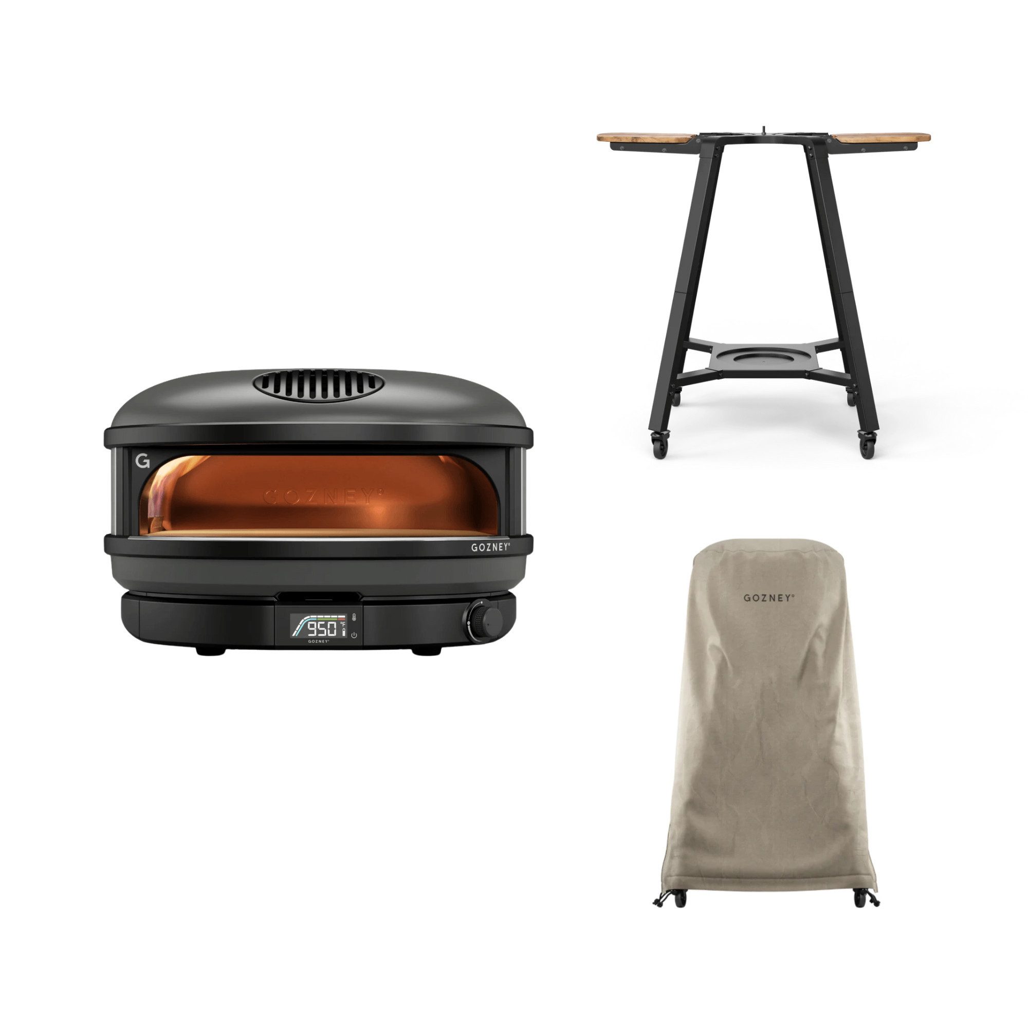 Pizzaofen Gozney Arc Pizzaofen + Abdeckhaube lang + Standfuß