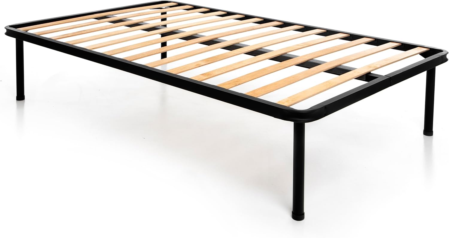 DOLCI SOGNI Rete Letto Singolo 80x190, Struttura Letto Singolo Senza Piedi, Rete Ortopedica, Rete Singola con Doghe di Legno, Rete Singola Doghe 80x190 da Incasso, 100% Made in Italy