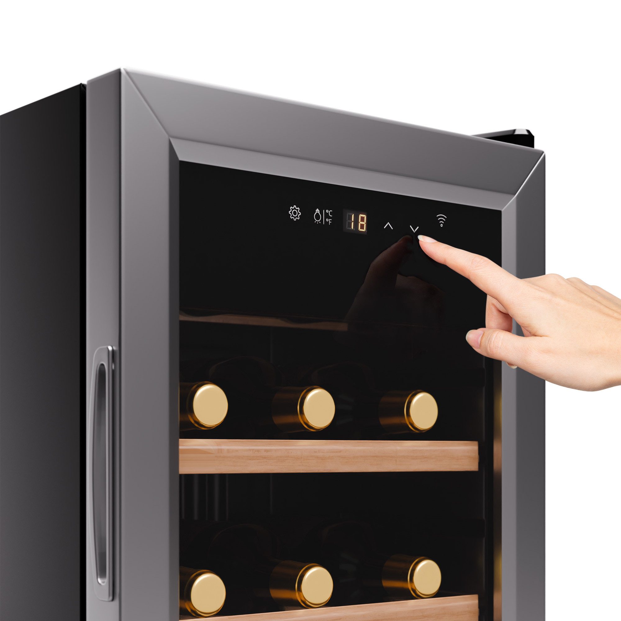 Weinkühlschrank Shiraz Premium Smart 18 SS