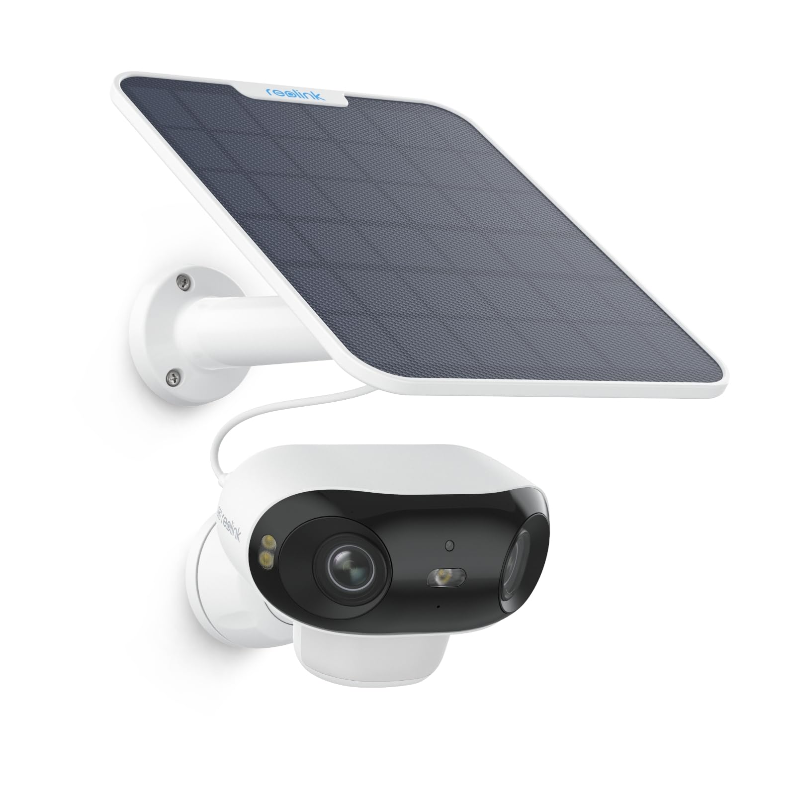 Reolink 4K Solar Überwachungskamera Aussen Akku PIR und KI Erkennung kabellos WLAN Nachtsicht