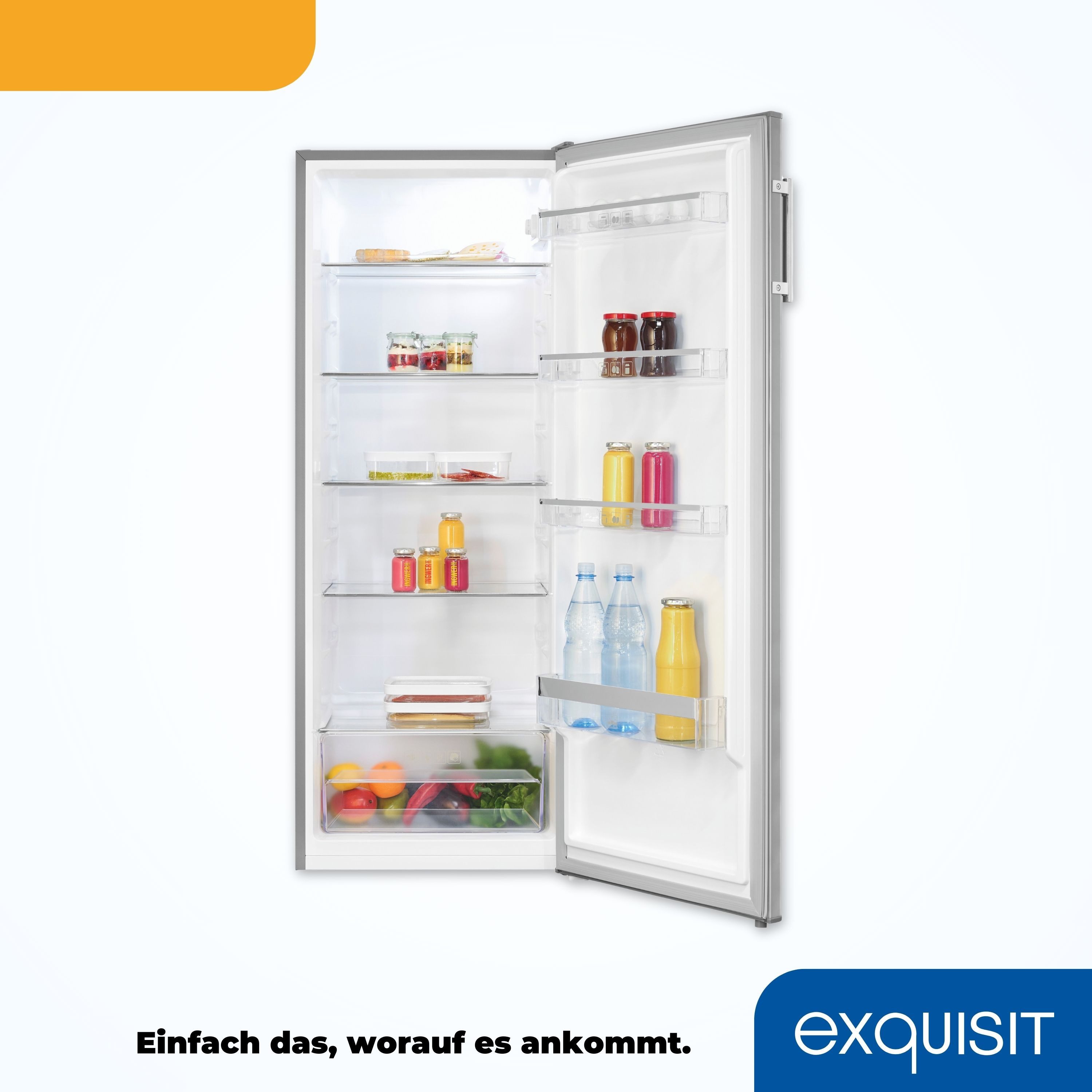 Vollraumkühlschrank KS320-V-H-040D inoxlook