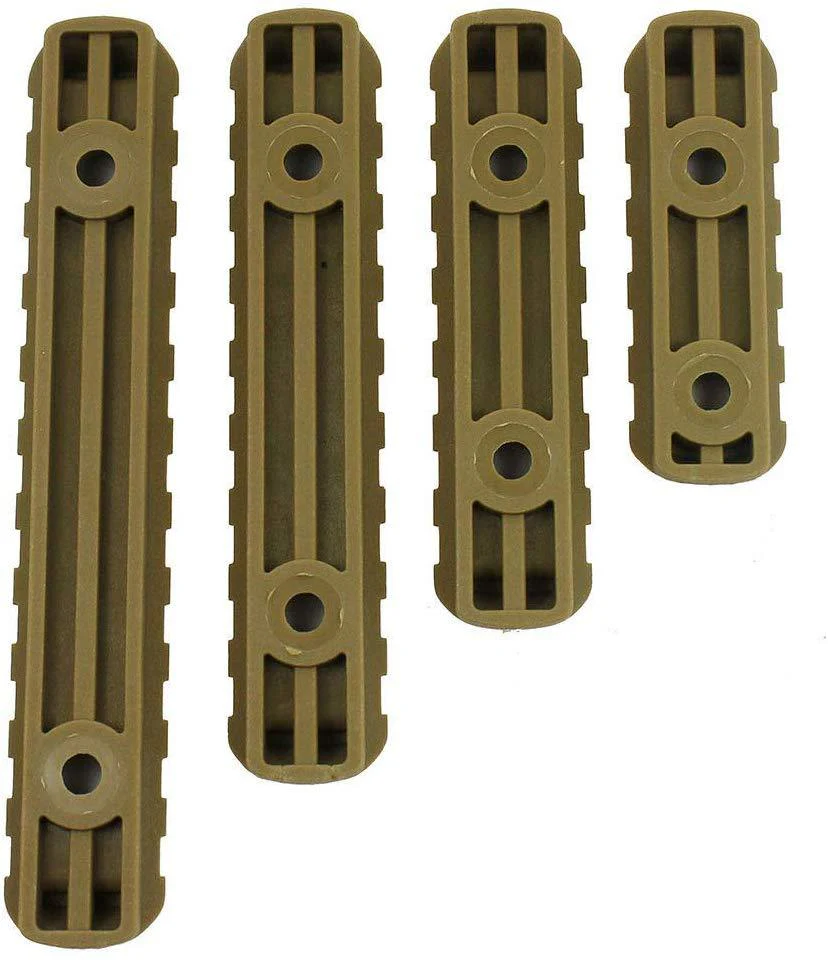 4-Pack Polymer Rail Section Kit Handguard L2 L3 L4 L5 Sizes