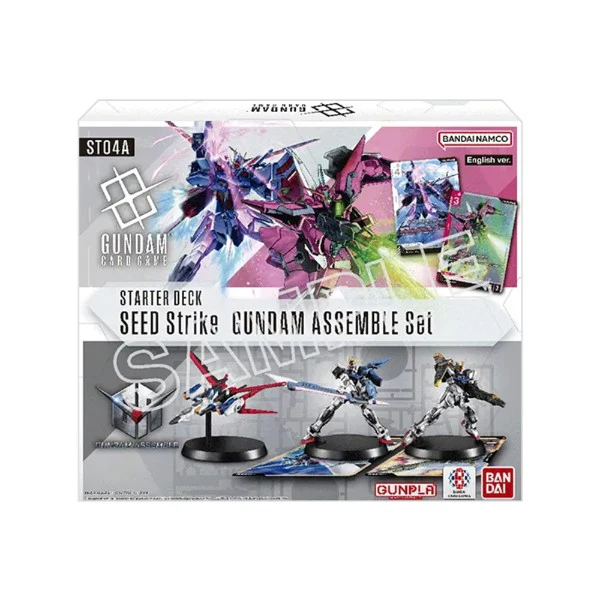 Gundam Card Game  – Starter Deck –  Assemble SEED Strike [ST04A]