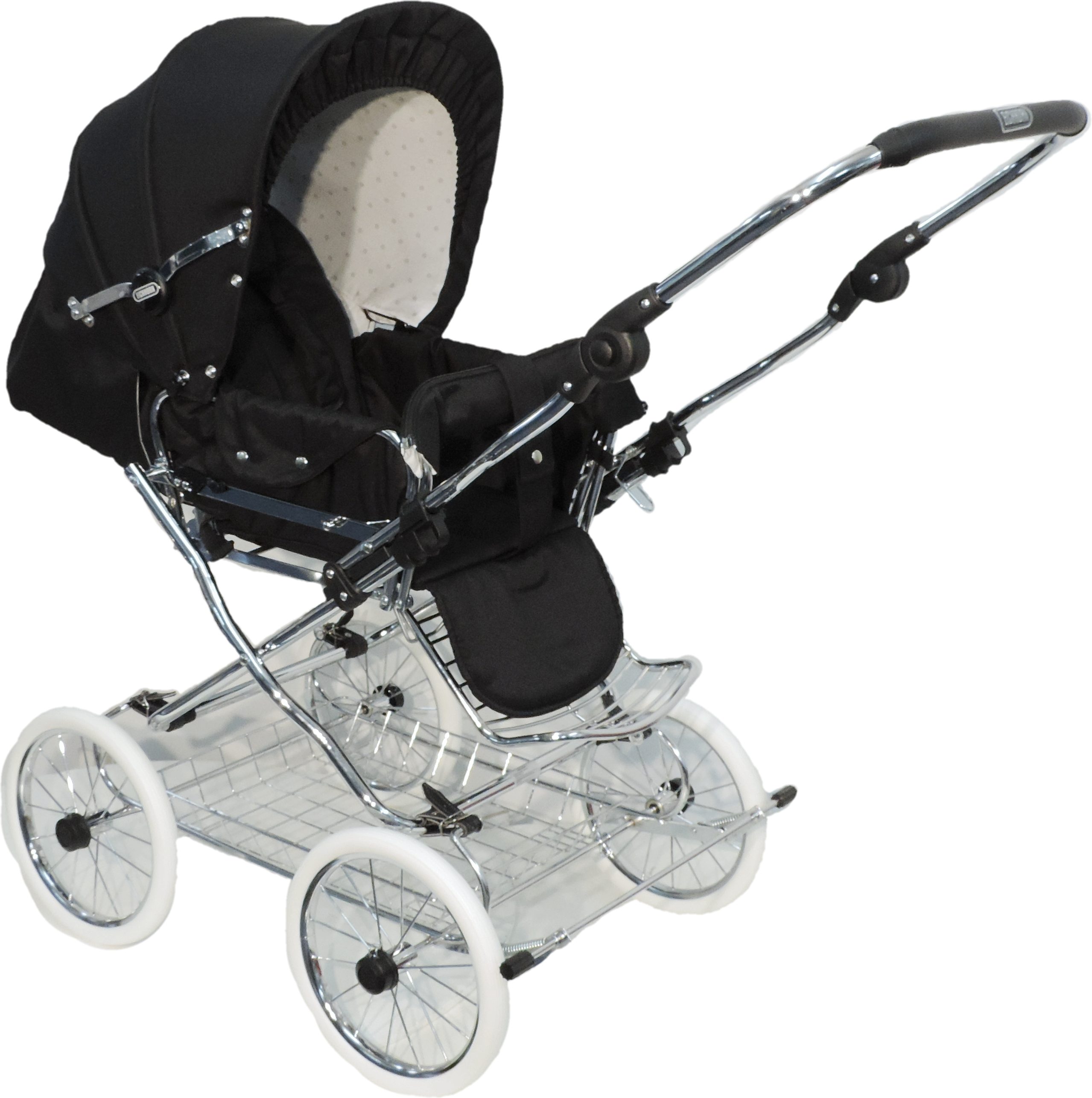 Kombi-Kinderwagen Designer 2in1 Retro - umbaubar - von 0-3 Jahre