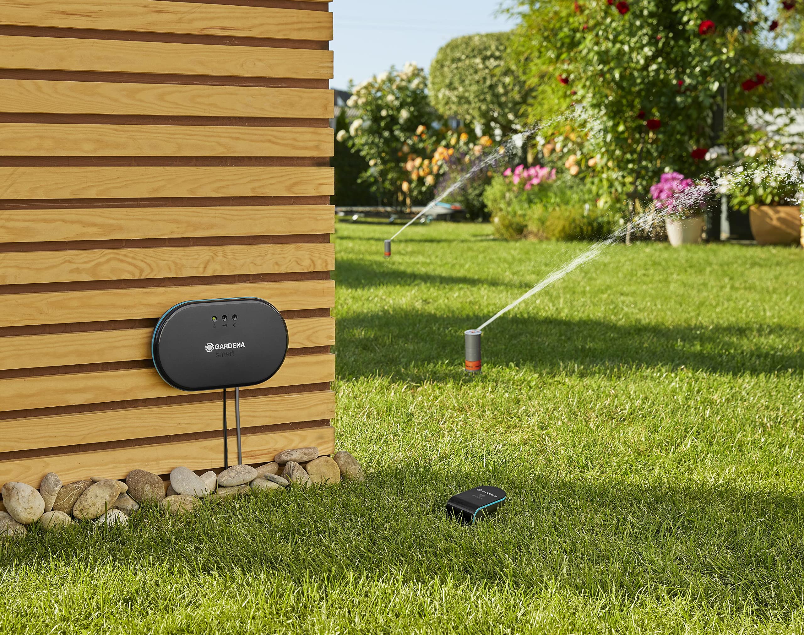 Bewässerungssteuerung Set mit Smart Irrigation Control Mehrkanalsteuerung, Sensor und Gateway für automatische Gartenbewässerung