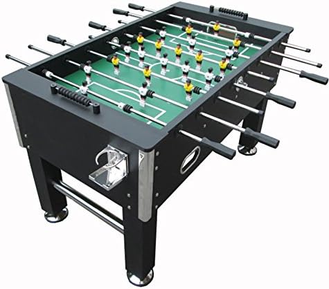 simba Calcio Balilla - Calcetto - BILIARDINO - Nero - Dimensioni REGOLAMENTARI - Robusto Soccer Table - Il Piu Venduto!!