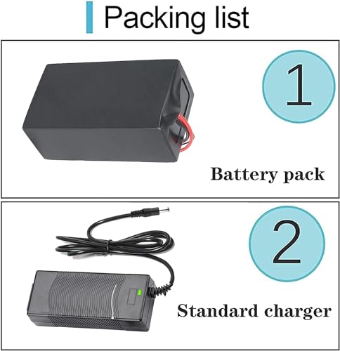 BUBANDI Batteria batteria caricabatterie impermeabile