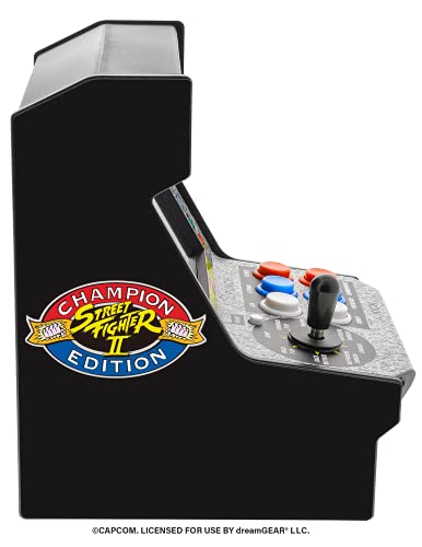 MY ARCADE 7.5"" Collectible Street Fighter II Champion Edition Micro Player (Premium Edition) : Giochi e giocattoli