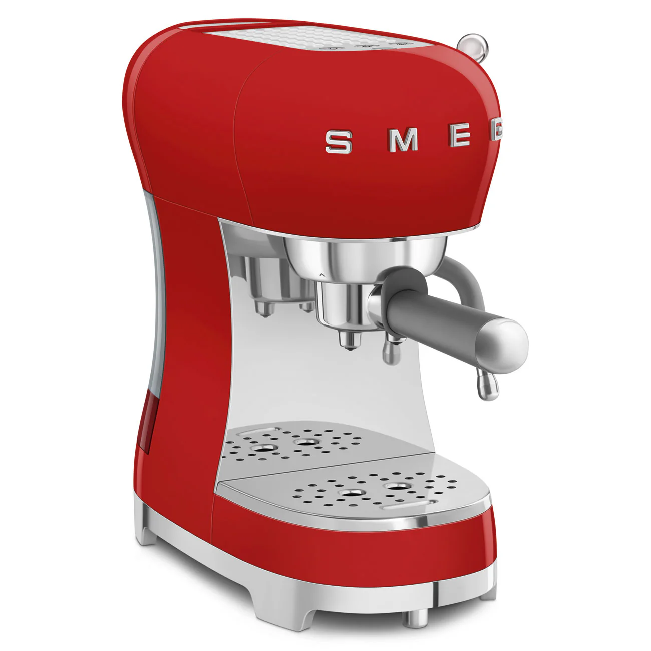 Smeg Macchina da Caffè Espresso Rossa Anni 50 ECF02RDEU