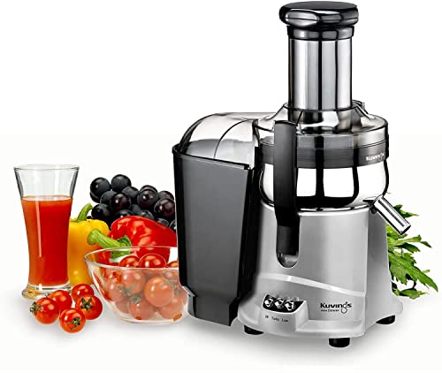 Kuvings NJ 9500U Centrifugal Juice Extractor  Higher Nutrients and Vitamins, BPA Free Components, Easy to Clean, Ultra Efficient 350W  Silver: Electric Centrifugal Juicers: Home & Kitchen
