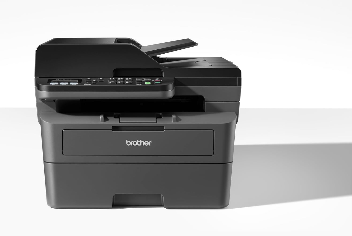 Brother MFC-L2835DW | 4-in-1-Multifunktionsdrucker (Drucken/Scan/Kopieren/Faxen) Laserdrucker Monochrom – WLAN & Ethernet – Dokumentenzuführung (ADF) für 50 Blatt – Druckgeschwindigkeit von 32 Seiten