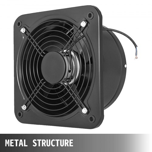 VEVOR 220 V Axialventilator 50 Hz Wandventilator 2580 U Wandventilator 250 mm Ventilator Lüfter