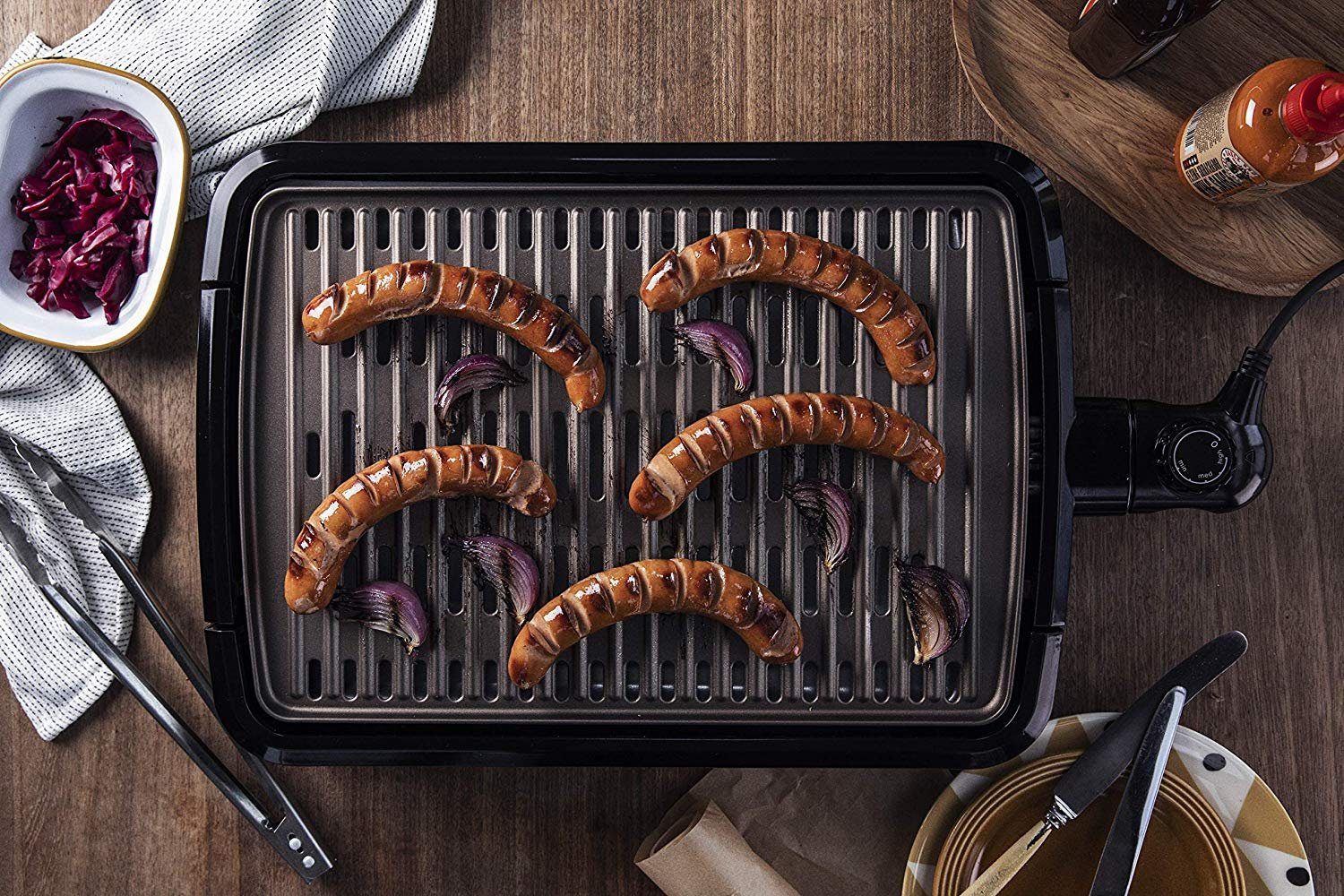 Tischgrill GEORGE FOREMAN Smokeless BBQ Grill 25850-56