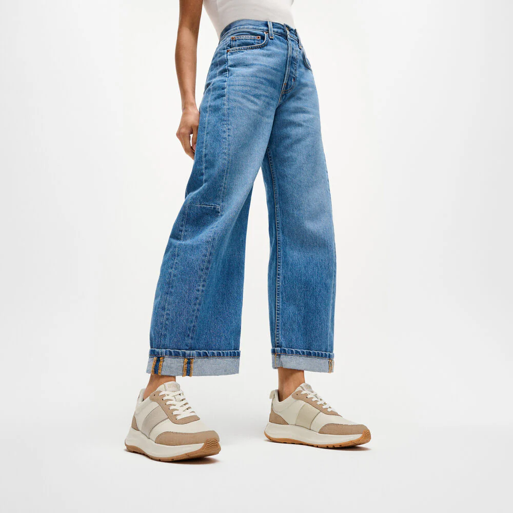 FitFlop F-MODE Flow Leder-Sneaker